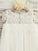 Scoop Knee-Length Lace A-Line/Princess Sleeves Chiffon Short Flower Girl Dresses
