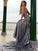 V-neck Ruffles Sleeveless Sequins Trumpet/Mermaid Court Train Dresses