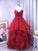 Sleeveless Straps A-Line/Princess Spaghetti Ruffles Organza Floor-Length Dresses