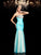 Sweetheart Sequin Sheath/Column Sleeveless Long Net Dresses