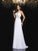 Sleeveless Halter A-Line/Princess Long Chiffon Dresses