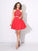 Jewel Sleeveless A-Line/Princess Chiffon Crystal Short Two Piece Dresses