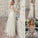 A-Line/Princess Tulle Applique Sleeveless V-neck Floor-Length Dresses