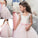 Tulle Sweetheart Sleeveless Ball Bowknot Floor-Length Gown Flower Girl Dresses