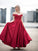 Ball Applique Gown Satin Off-the-Shoulder Sleeveless Floor-Length Dresses