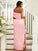 Ruched Sleeveless Satin Sheath/Column One-Shoulder Floor-Length Bridesmaid Dresses
