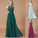Sleeveless A-Line/Princess Chiffon Scoop Floor-Length Bridesmaid Dresses