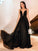 Ruffles A-Line/Princess V-neck Chiffon Sleeveless Floor-Length Dresses