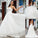 Ruffles Lace Sleeveless Sweep/Brush A-Line/Princess Sweetheart Train Wedding Dresses