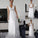 Lace Sleeves A-Line/Princess Ruched Short V-neck Floor-Length Wedding Dresses