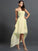 A-Line/Princess High Low Pleats Sweetheart Sleeveless Chiffon Bridesmaid Dresses