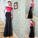 Floor-Length Beading Off-the-Shoulder Sleeveless Trumpet/Mermaid Satin Two Piece Dresses